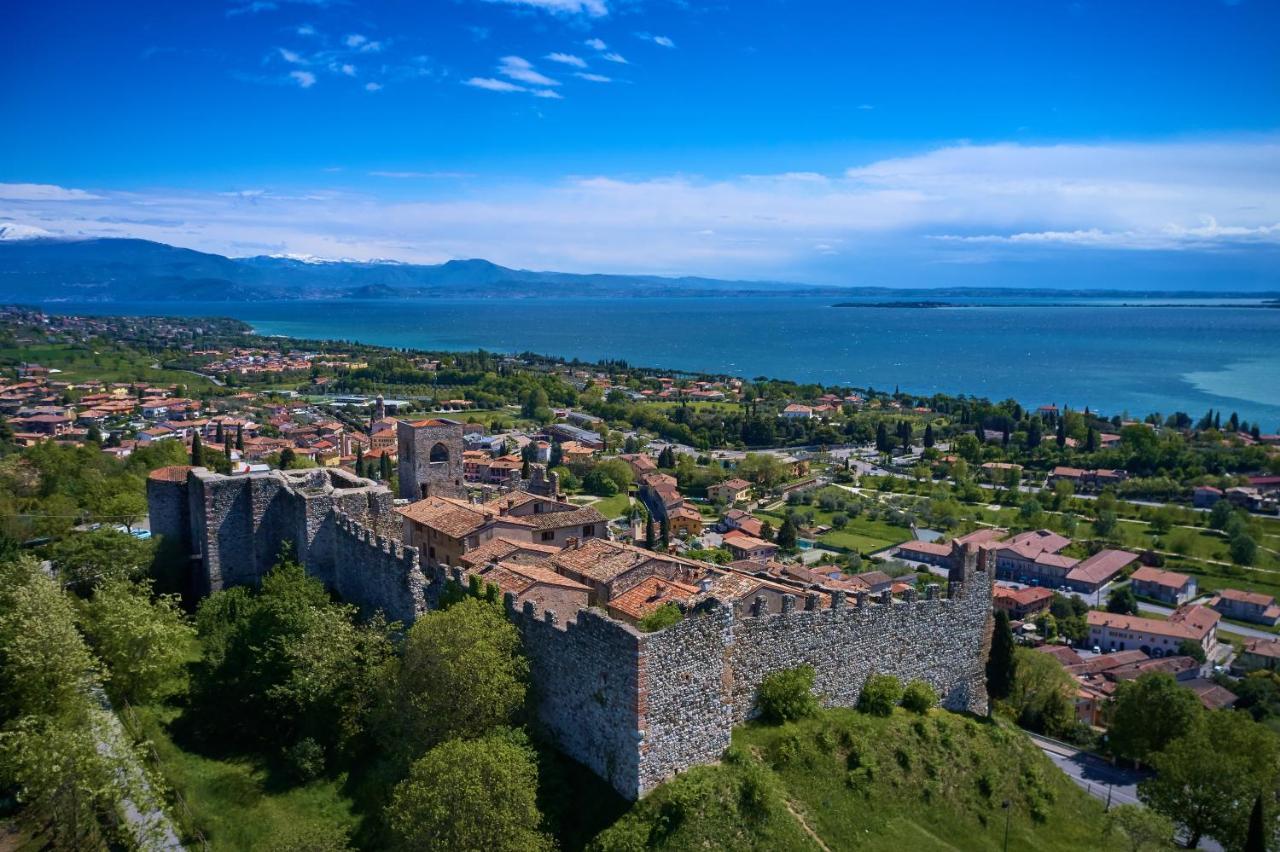 Piscina Panoramica - La Casa Volante Villa Soiano Del Lago Exteriör bild